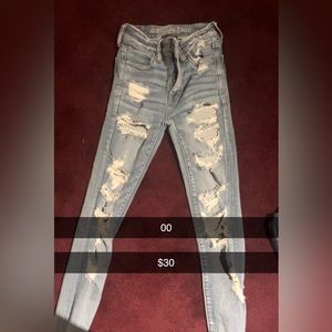American eagle jeans size 00 wanting $30